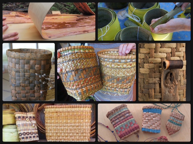 Bark Basketry from harvest to weaving 3 day conference