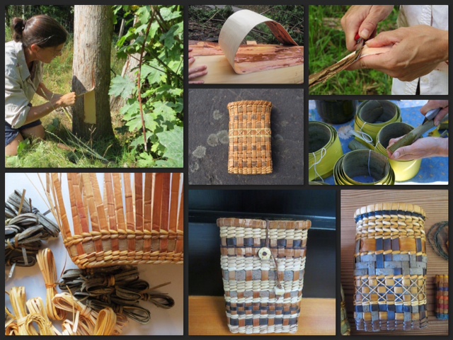 Bark Basketry-Cell Phone holder